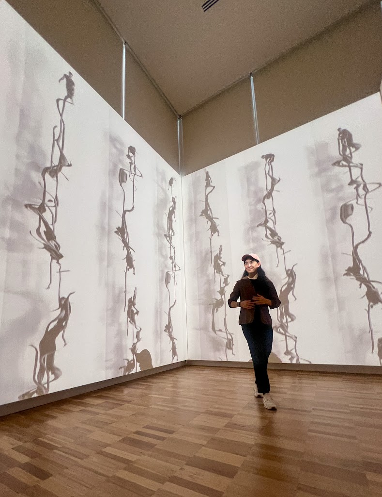 Acts of Holding Dance — gallery installation with wall projections